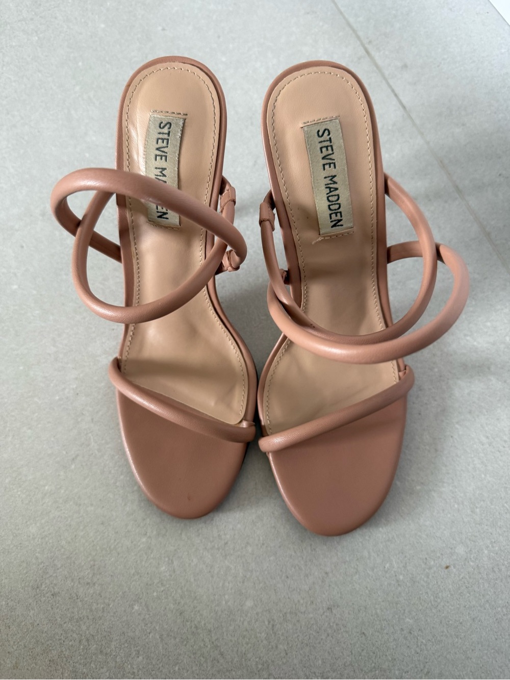 Steve Madden Blush Strappy Heeled Sandals